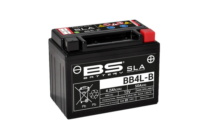 Battery SLA BS Battery BB4L-B 12V - 4,2Ah