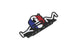 Sticker KRM PRO Ride blue / white / red