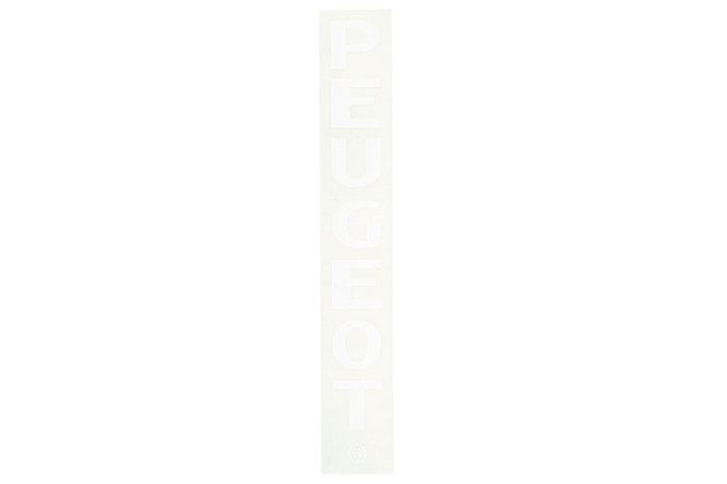Sticker Peugeot (fork) 218x35 mm white