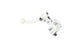 Decompression / Choke Lever metal white