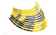 Rim Sticker Kit 12" Stage6 yellow / black