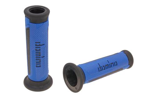 Grips Domino A350 On-Road blue / black (open ends)
