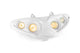 Headlight Quattro ODF Gilera Runner / Hussar white
