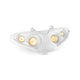 Headlight Quattro ODF Gilera Runner / Hussar white