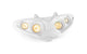 Headlight Quattro ODF Gilera Runner / Hussar white