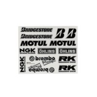 Sticker Sheet Sponsor Brembo etc. 193x240mm
