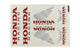 Sticker Sheet Sponsor Honda Racing 33x22cm