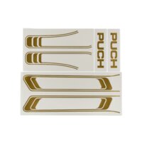 Sticker Puch Maxi (x6) PVC gold