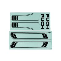 Sticker Puch Maxi (x6) PVC black