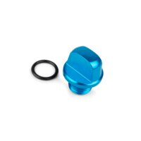 Oil Cap STR8 New Style Minarelli blue
