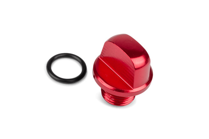Oil Cap STR8 New Style Minarelli red