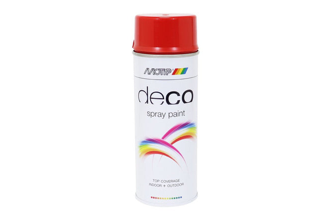 Spray Paint MoTip nitro-based glossy fire red 400ml