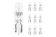 Bulb W1,2W 12V - 5W W2x4,6D Osram white