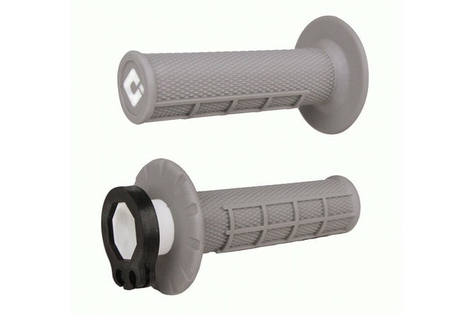 Grips ODI MX V2 Half-Waffle Lock-On grey