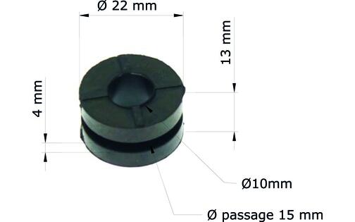 Buffer / Silentbloc Tourmax Honda CR 80 / 85