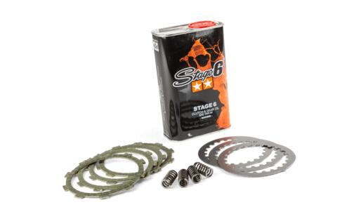Clutch Kit + Gear Oil Stage6 Minarelli AM6