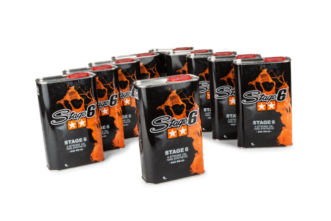 4-Stroke Oil 5W40 Stage6 1L (x10)