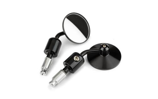 Mirror Bonneville CNC for handlebar end black