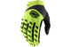 MX Gloves 100% Airmatic neon yellow/black