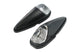 Glue-On Light /Indicators Raindrop clear / black