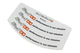 Rim Stickers Stage6 10 inch white