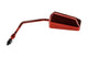 Mirror F1 right / left STR8 M8 thread (w/ left-hand adapter) red