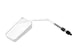 Mirror F1 right / left STR8 M8 left-hand thread adapter white