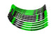 Rim Sticker Set Scooter 13" Stage6 Green