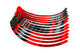 Rim Sticker Set Scooter 13" Stage6 Red