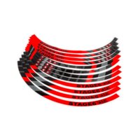 Rim Sticker Set Scooter 13" Stage6 Red