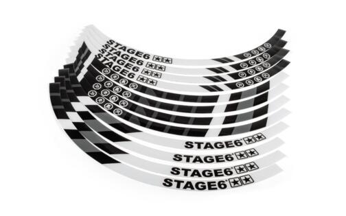 Rim Sticker Set Scooter 13" Stage6 Blanc