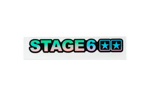Hologram Sticker Stage6 105x100mm