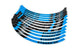 Rim Sticker Set Scooter 10" Stage6 Blue