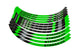 Rim Sticker Set Scooter 12" Stage6 Green