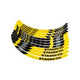 Rim Sticker Set Scooter 12" Stage6 Yellow
