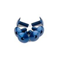 Fairing Screws aluminium M6x15 blue (x6)