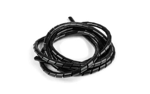 Spiral Cable Wrap 150cm black