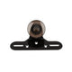 Taillight LED Circular Black-Line with license plate holder