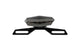 Taillight LED Hexagonal Black-Line with license plate holder