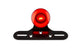 Taillight LED Circular Red with license plate holder