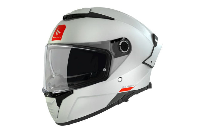 Full Face Helmet MT Helmets Thunder 4 SV glossy white