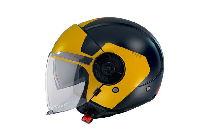 Open Face Helmet MT Helmets Viale SV S Beta blue / yellow