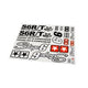 Sticker Sheet Stage6 A2 MK2 black