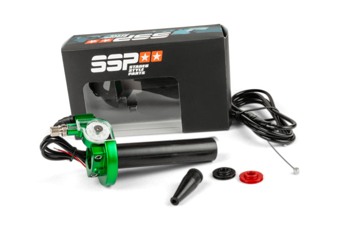 Quick Action Throttle grip Stage6 green