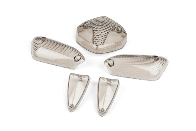 Indicator and Taillight Lenses Yamaha Aerox after 2013 smoke