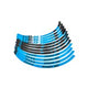 Rim Stickers Scooter 13" Stage6 blue / black