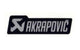 Sticker Akrapovic heat resistant 150x44mm