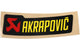 Sticker Akrapovic heat resistant 90x26mm