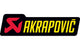 Sticker Akrapovic heat resistant 120x35mm yellow