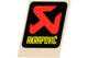 Sticker Akrapovic heat resistant 57x60mm